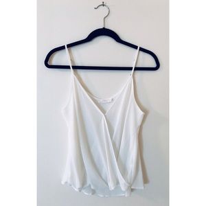 Lush V-Neck Cross-Front Tank